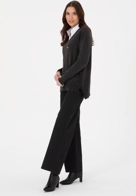 Kadın Antrasit Basic Kazak - 50313598017