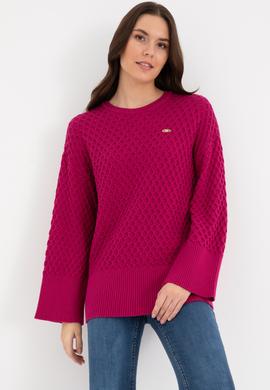 Kadın Fuşya Kazak - 50314698011