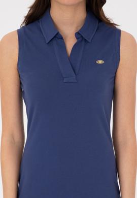 Kadın Açık Lacivert Örme Elbise - 50319996001