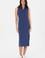 Kadın Açık Lacivert Örme Elbise