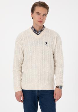 Erkek Krem Kazak - 50315038024