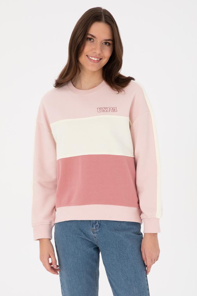 Kadın Pudra Sweatshirt