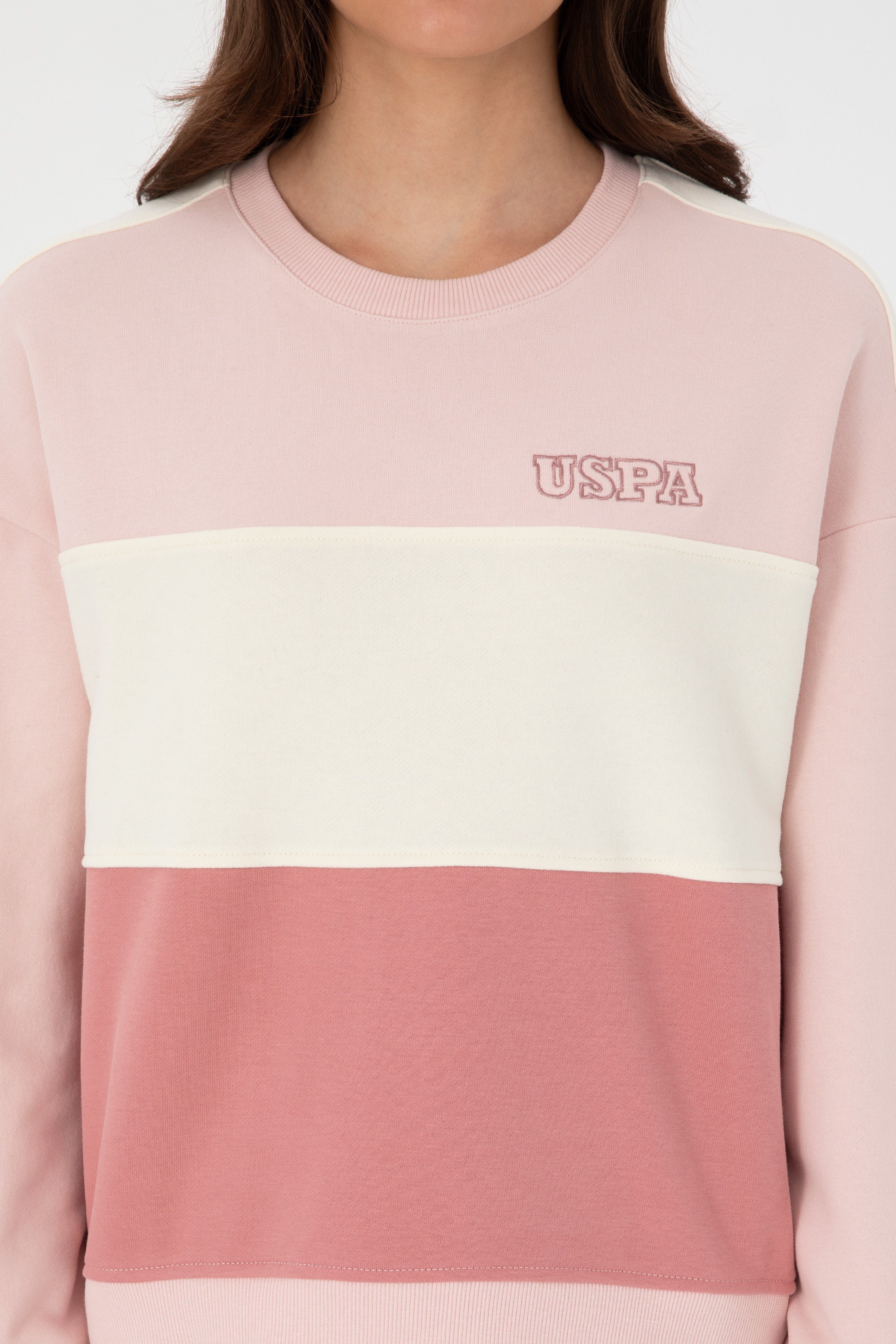 Kadın Pudra Sweatshirt