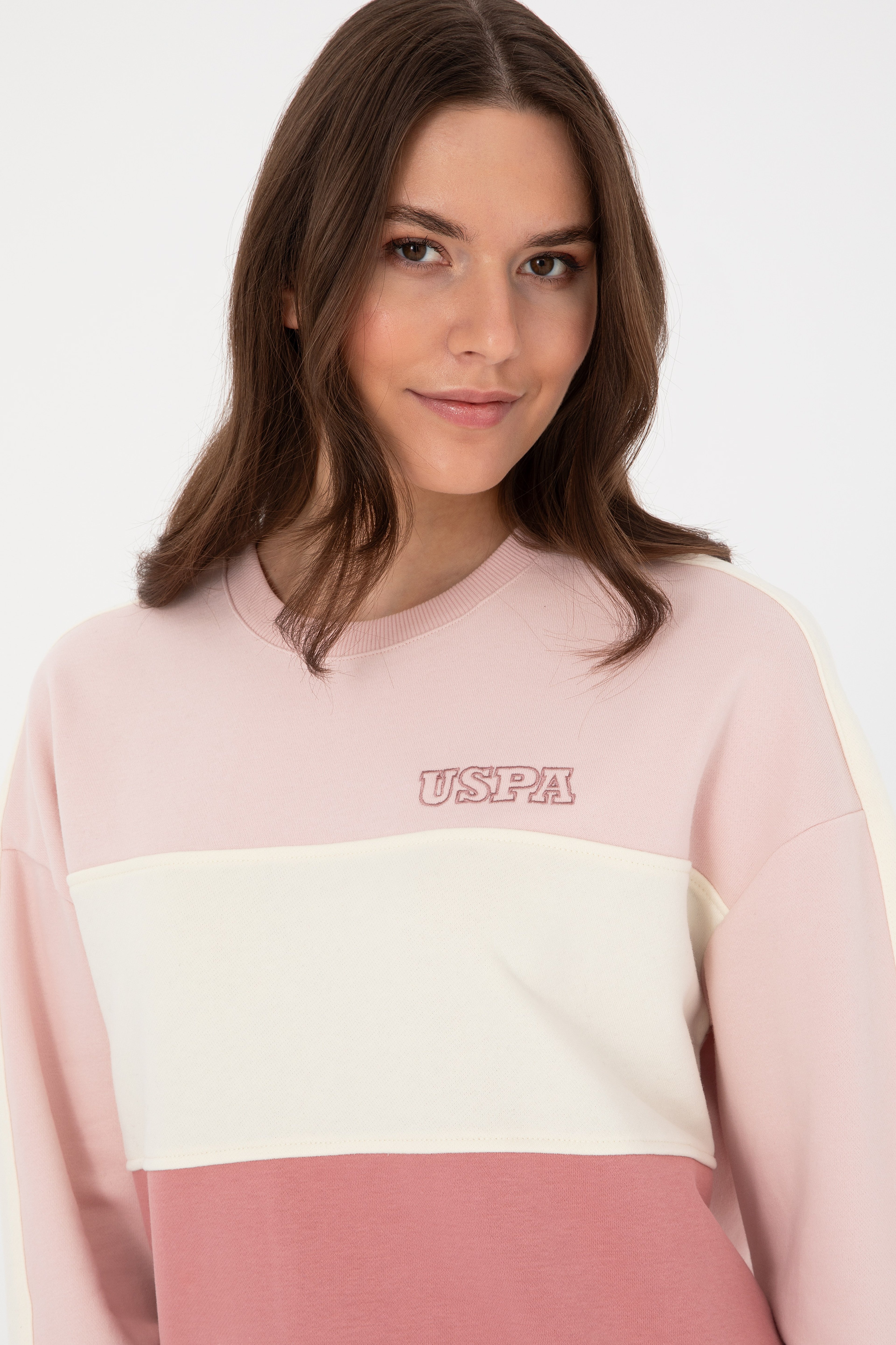 Kadın Pudra Sweatshirt