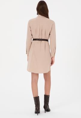 Kadın Camel Dokuma Elbise - 50317615006