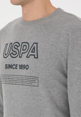 Erkek Gri Melanj Sweatshirt - 50308693011