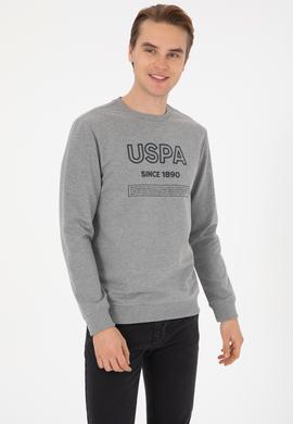 Erkek Gri Melanj Sweatshirt - 50308693011