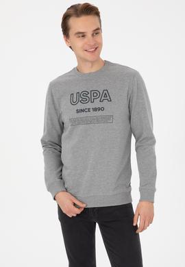 Erkek Gri Melanj Sweatshirt - 50308693011