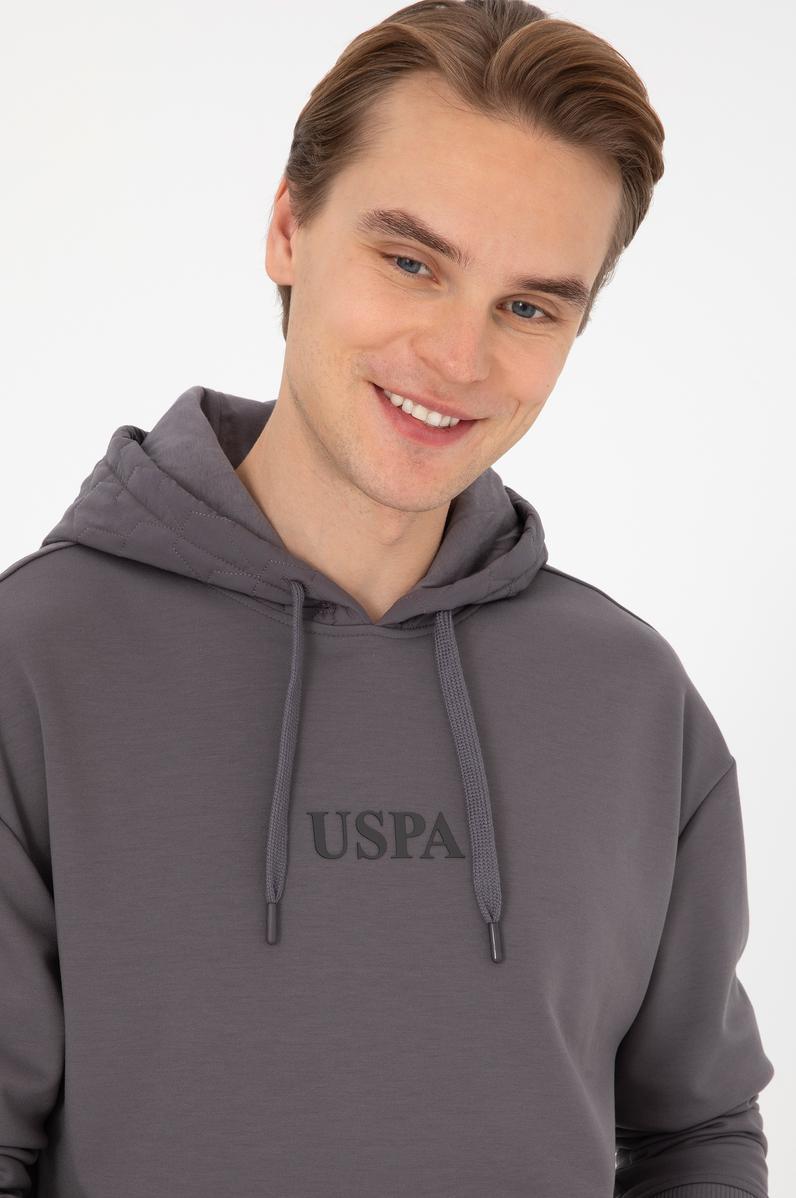 Erkek Gri Sweatshirt