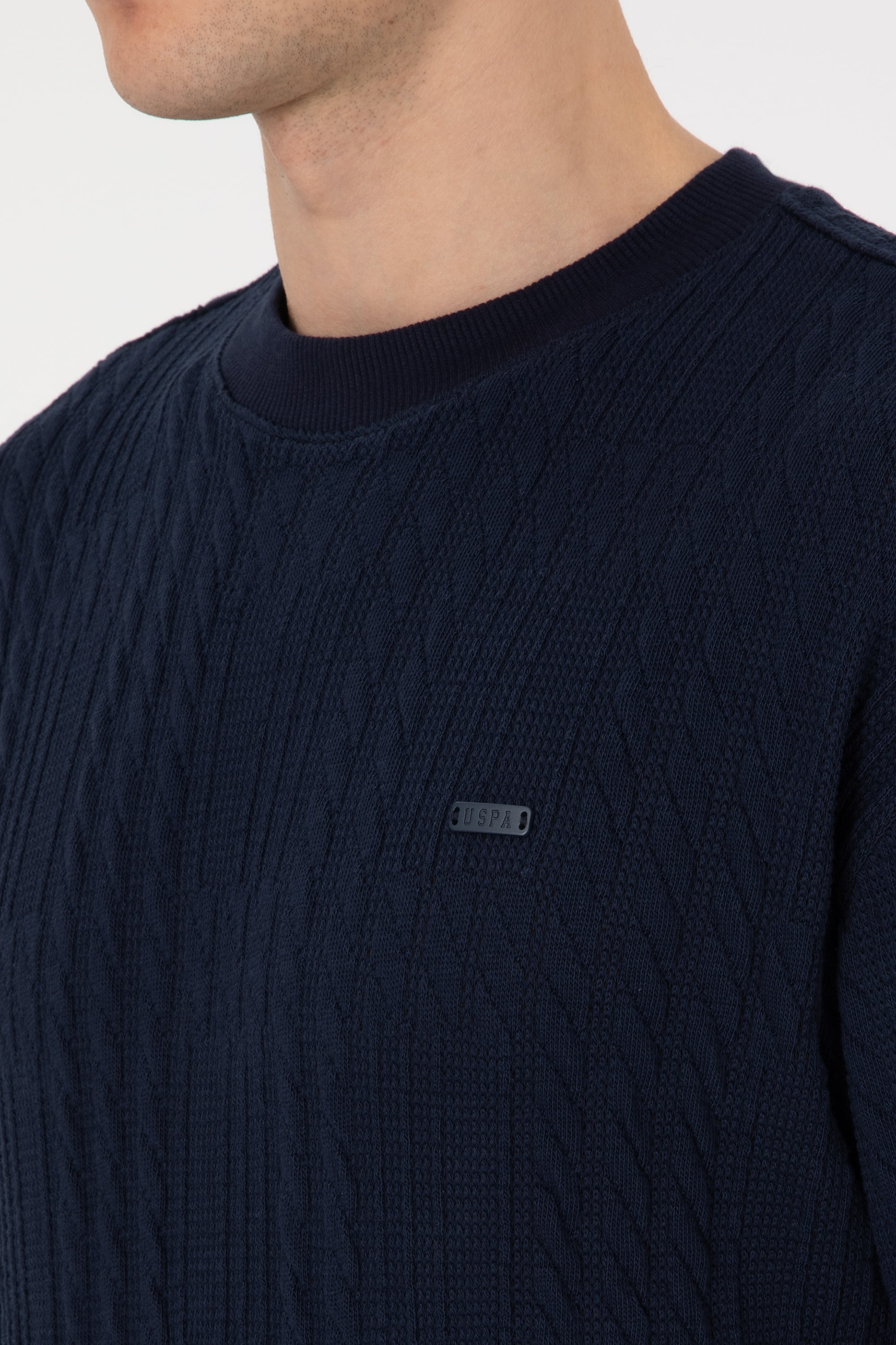 Erkek Lacivert Sweatshirt - 50308909024