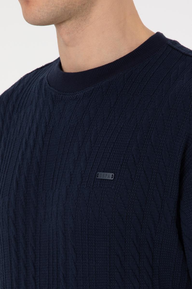 Erkek Lacivert Sweatshirt