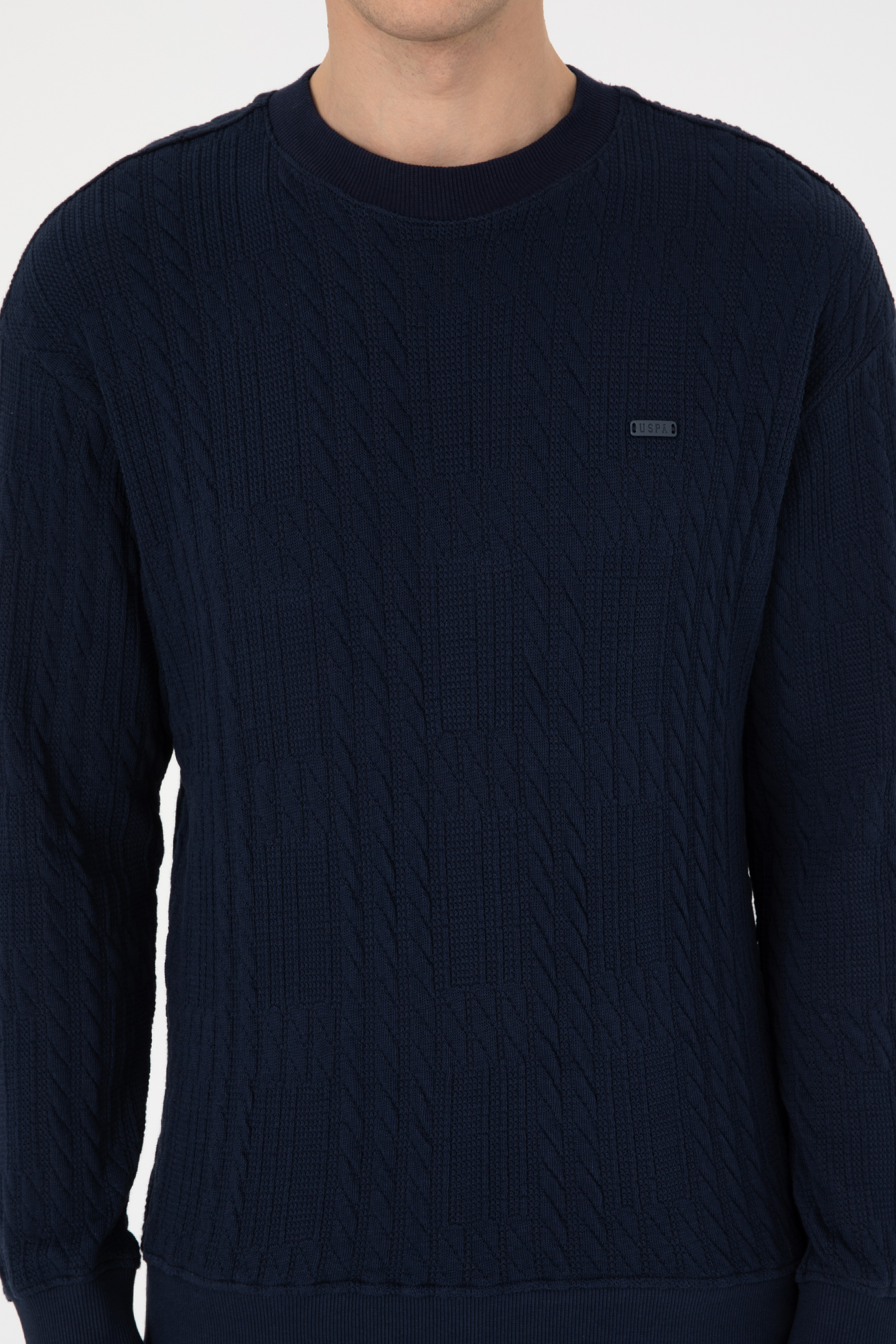 Erkek Lacivert Sweatshirt - 50308909024