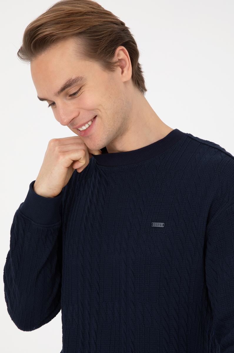 Erkek Lacivert Sweatshirt