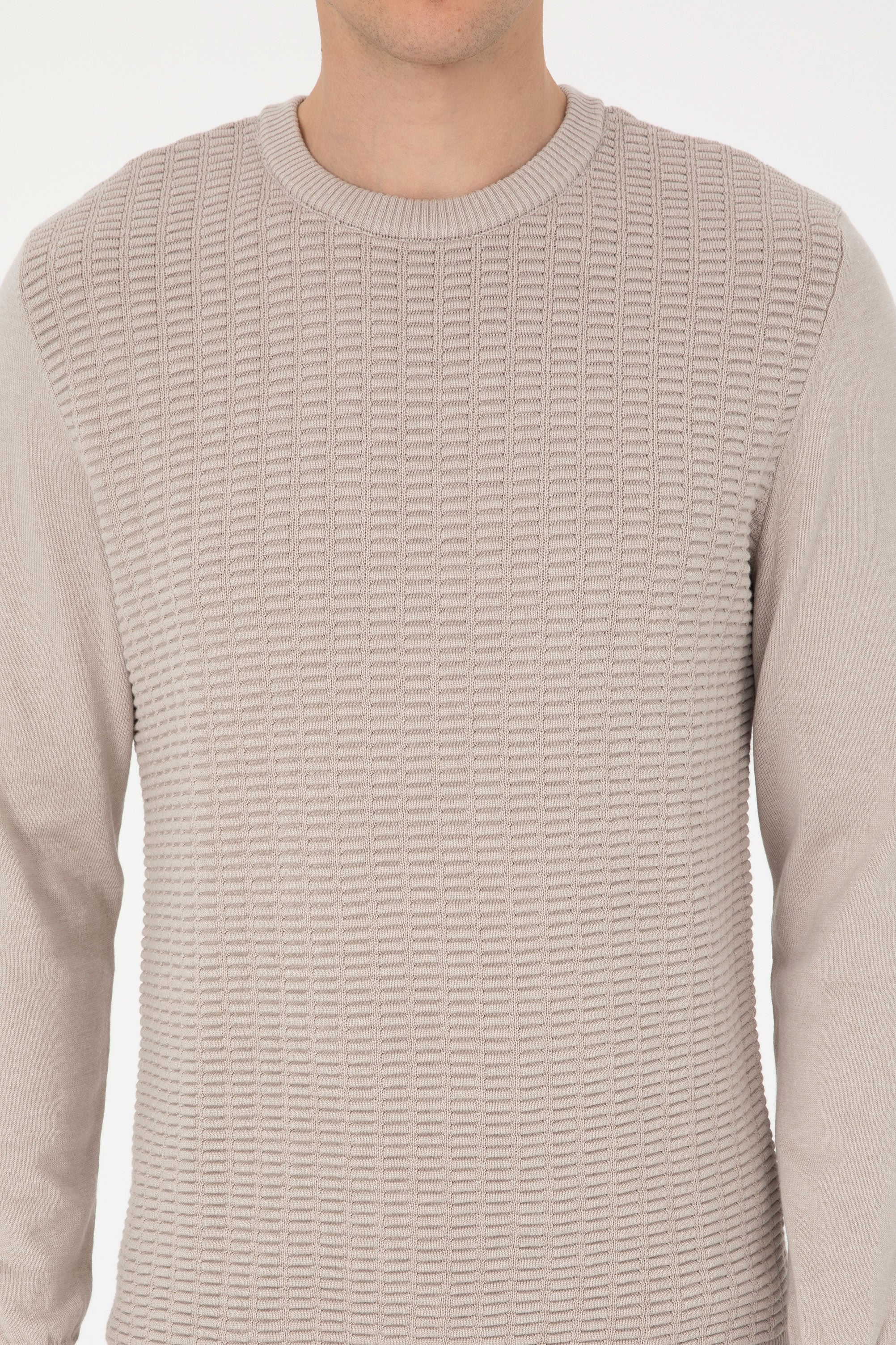 Erkek Taş Kazak - 50308400019