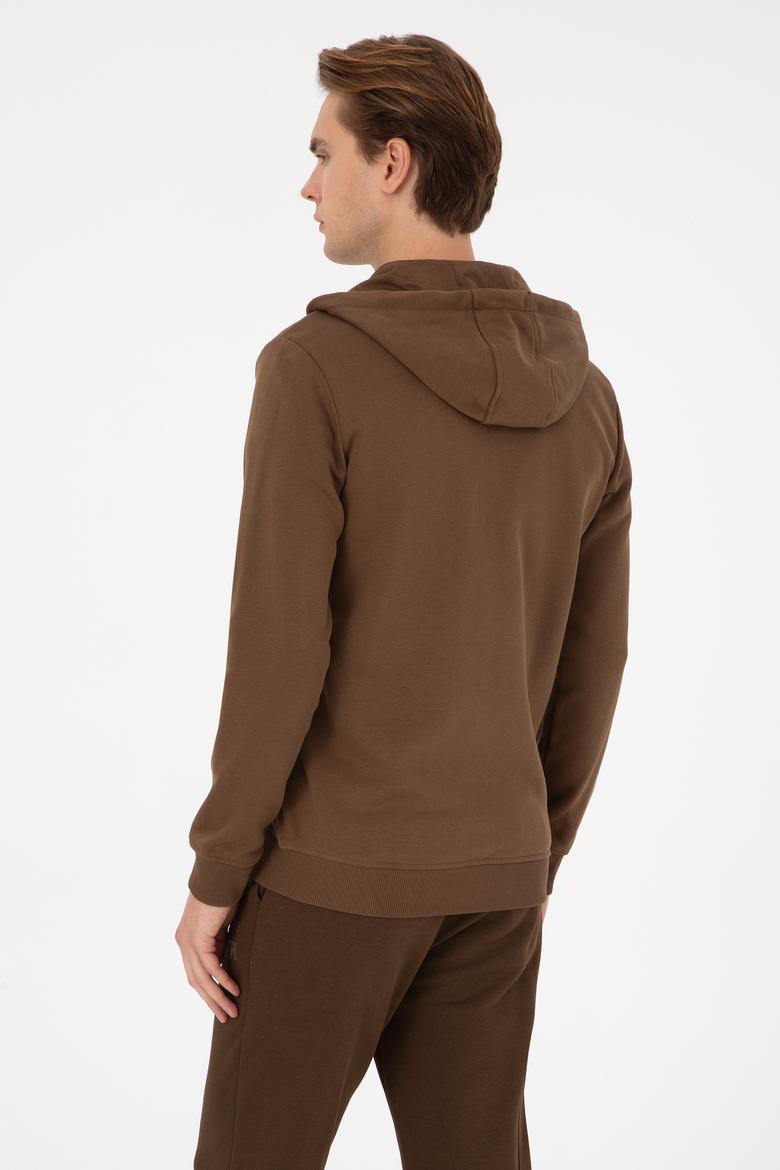 Erkek Haki Örme Hırka - 50313748107