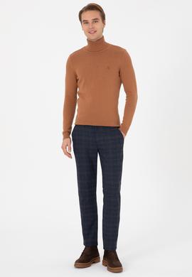 Erkek Lacivert Kanvas Pantolon - 50310212016