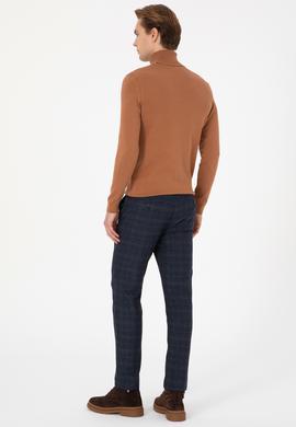 Erkek Lacivert Kanvas Pantolon - 50310212016