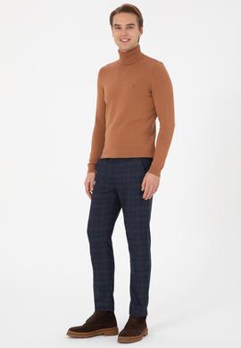 Erkek Lacivert Kanvas Pantolon - 50310212016