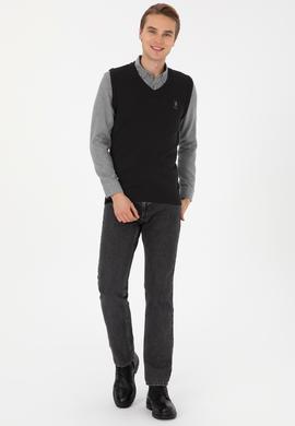 Erkek Siyah Süveter - 50316843019