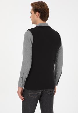 Erkek Siyah Süveter - 50316843019