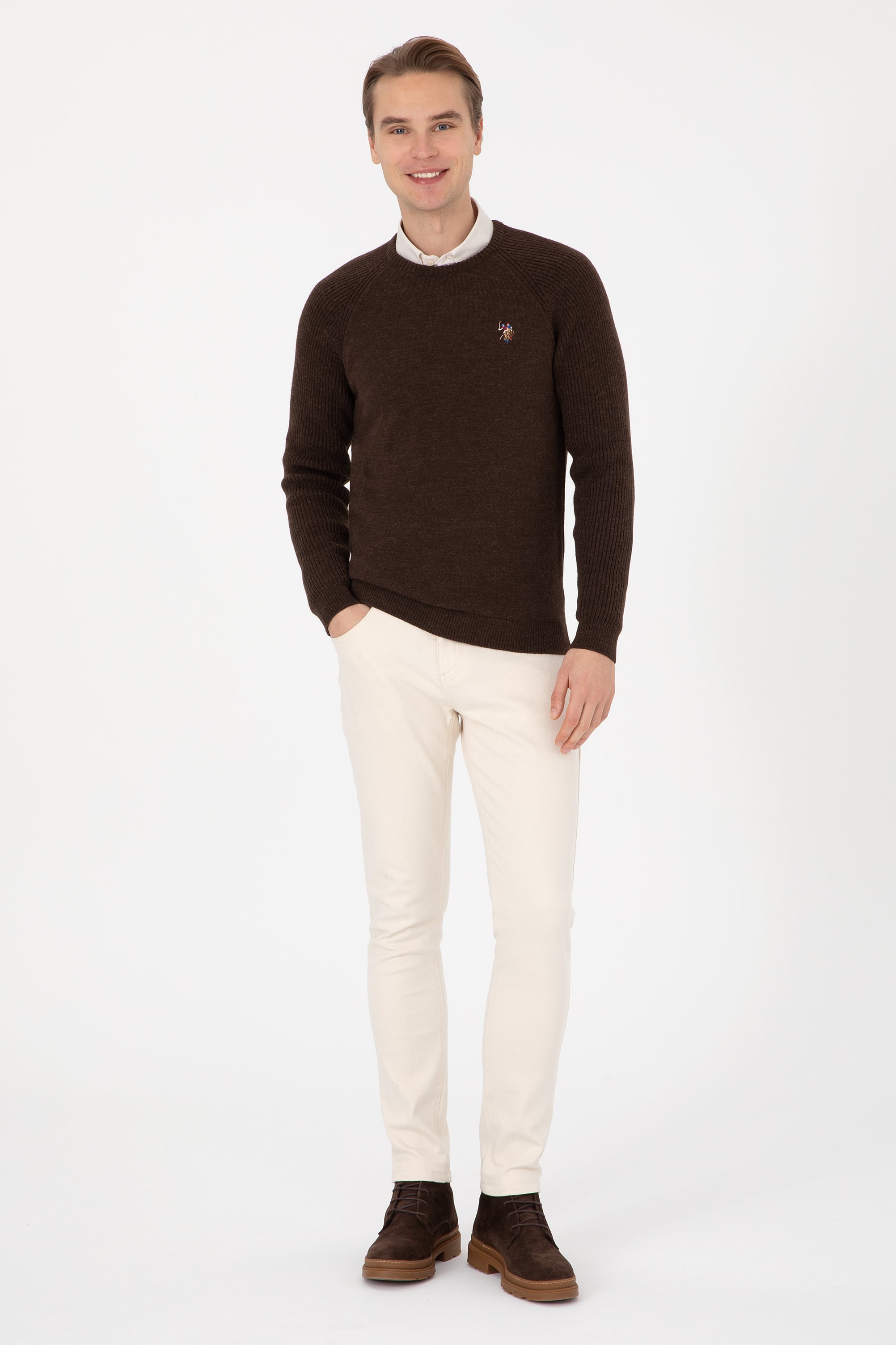 Erkek Kahverengi Kazak - 50314983028