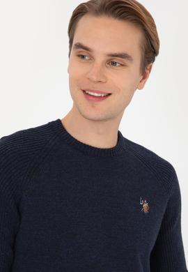 Erkek Lacivert Kazak - 50314983046