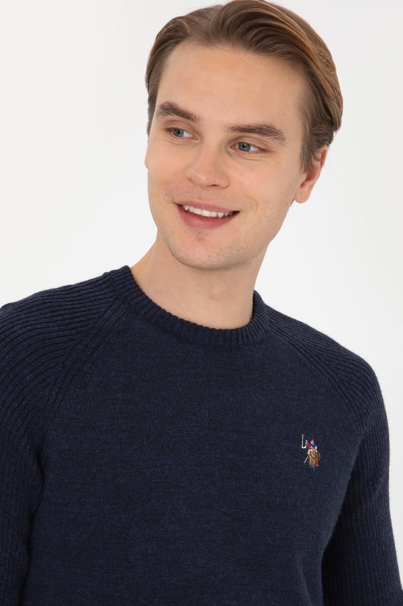 Erkek Lacivert Kazak