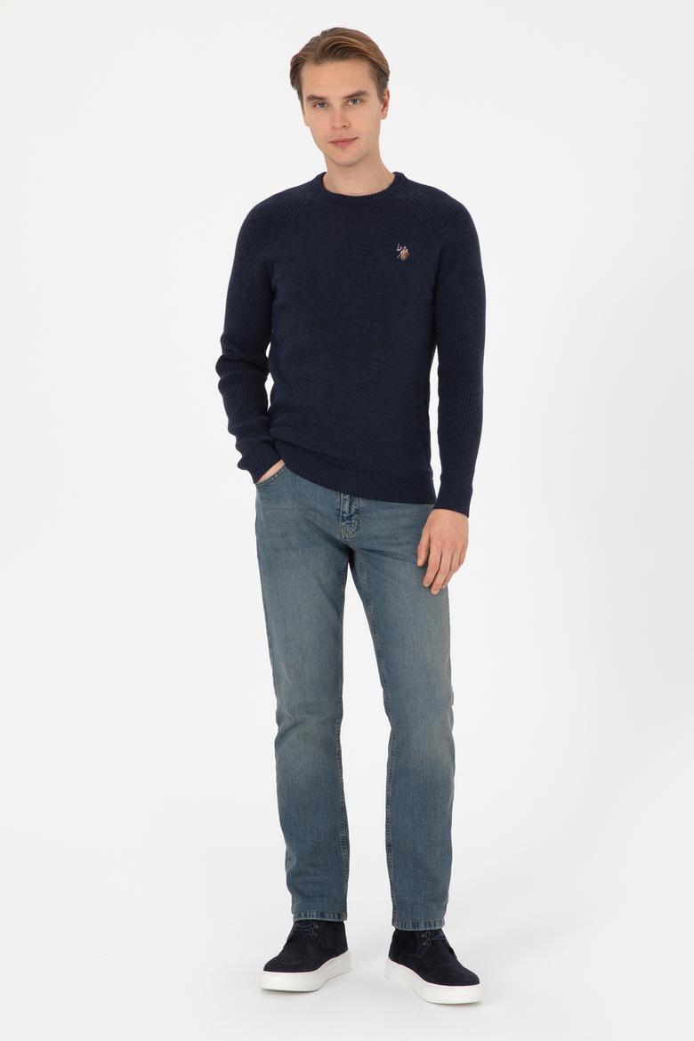 Erkek Lacivert Kazak - 50314983046