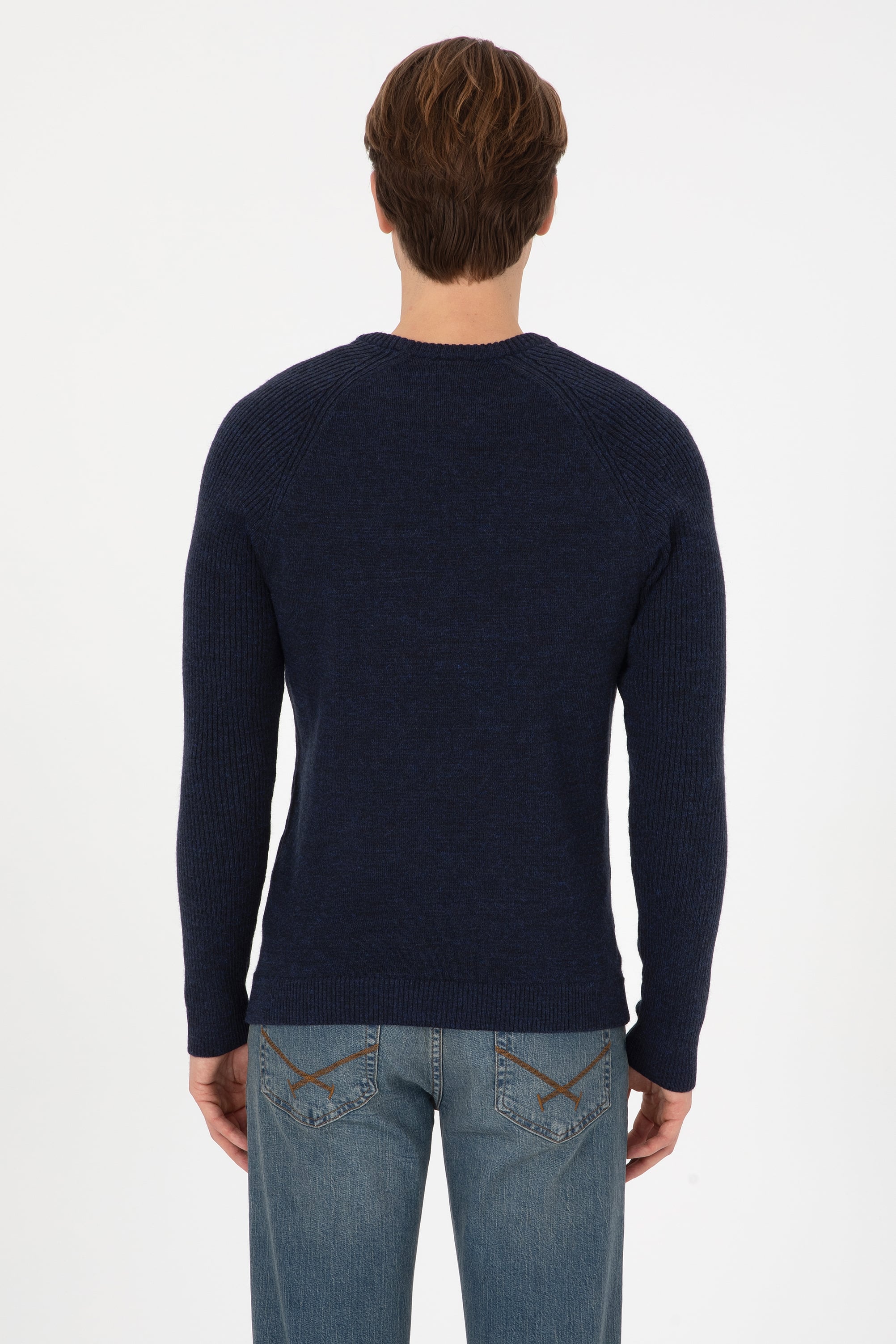 Erkek Lacivert Kazak - 50314983046