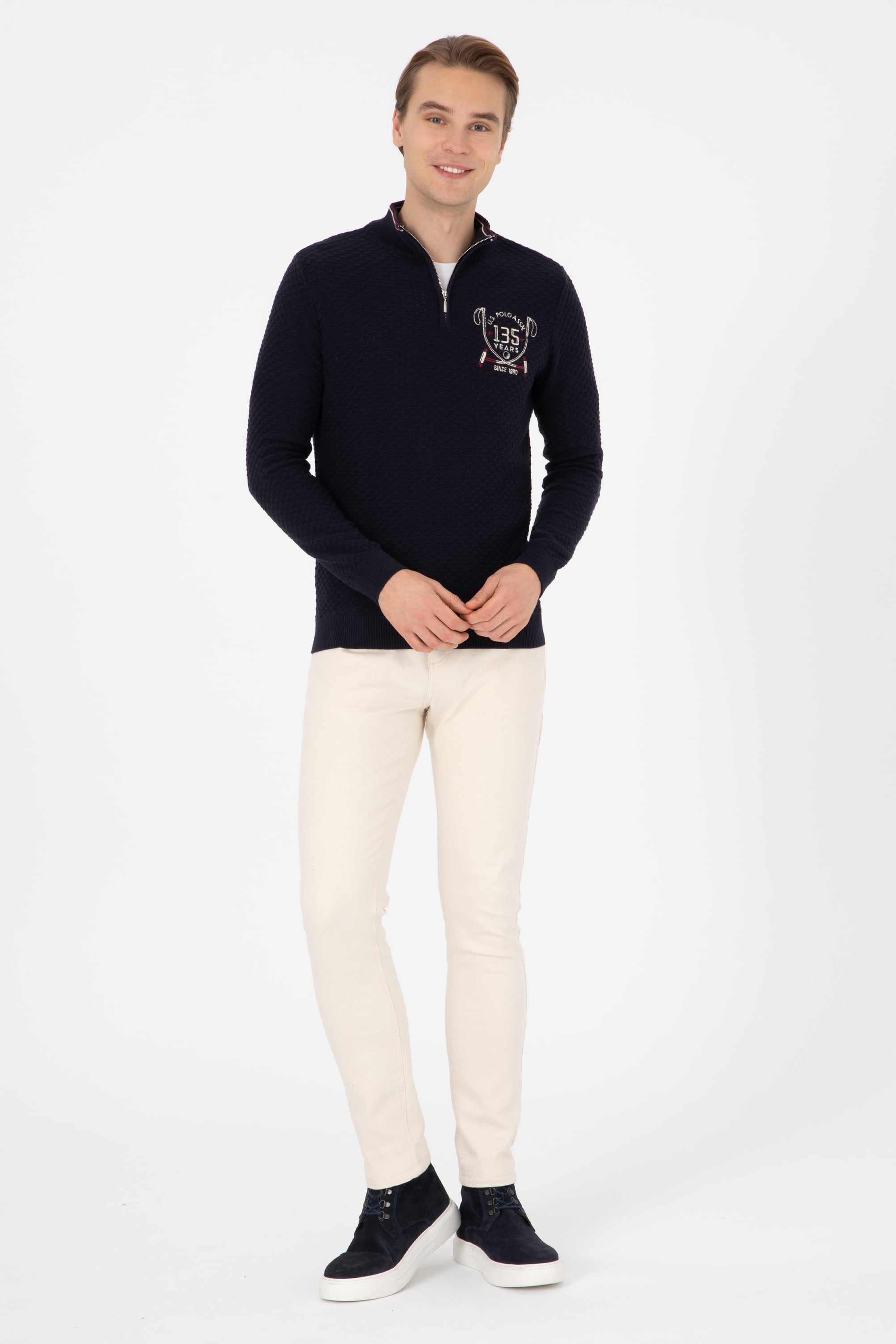 Erkek Lacivert Kazak - 50314155003