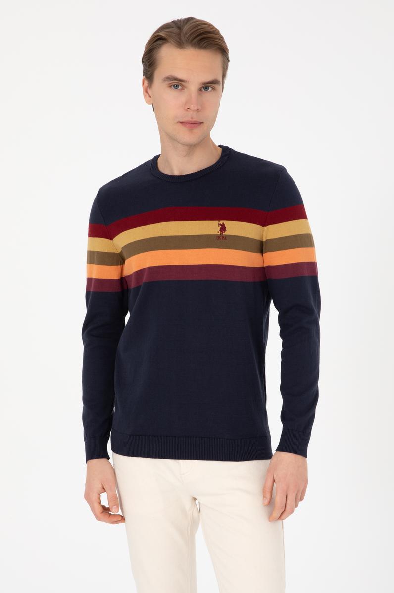 Erkek Lacivert Kazak