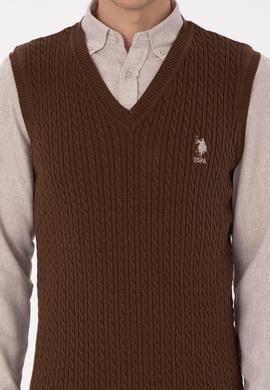Erkek Kahverengi Süveter - 50318160008