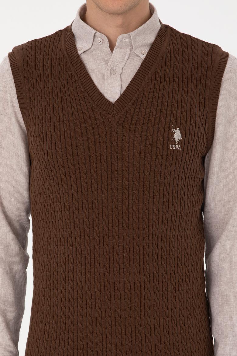 Erkek Kahverengi Süveter - 50318160008