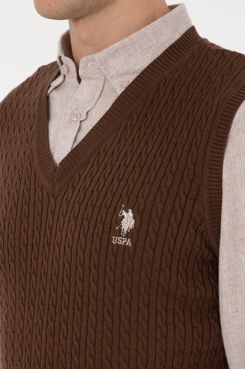 Erkek Kahverengi Süveter