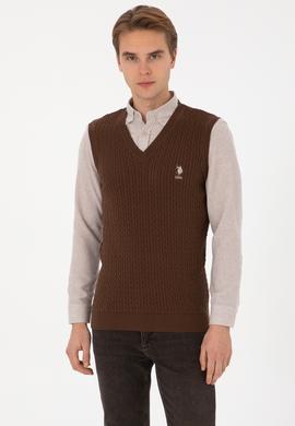 Erkek Kahverengi Süveter - 50318160008