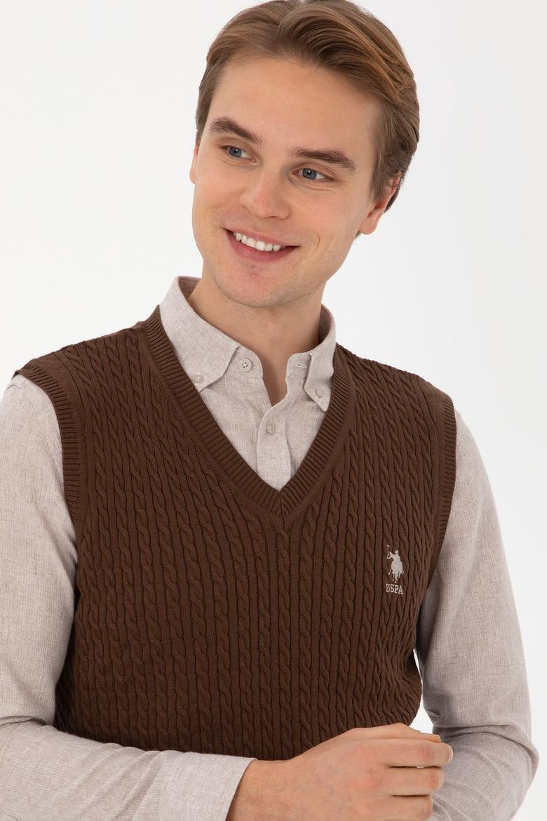 Erkek Kahverengi Süveter - 50318160008