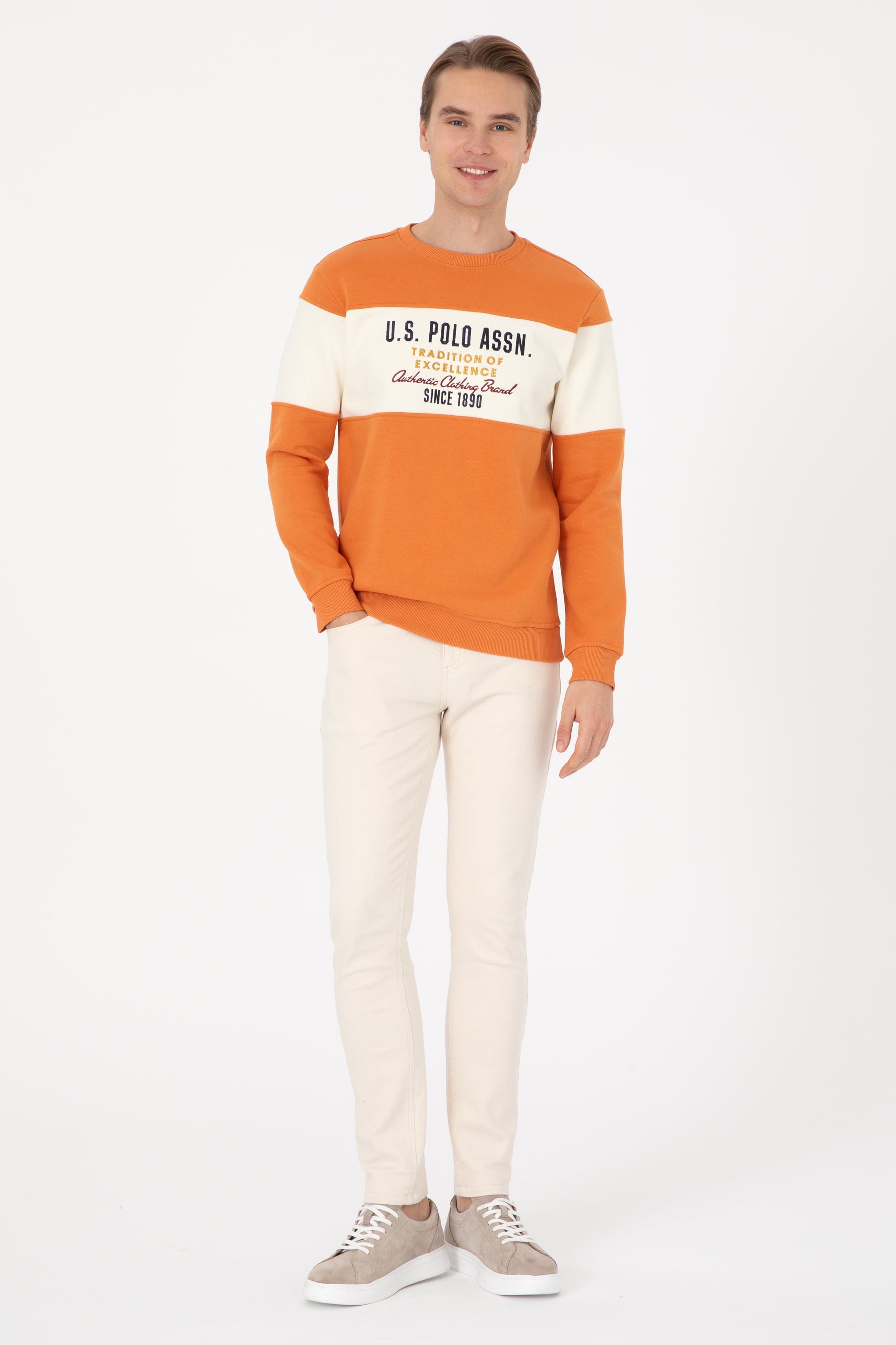 Erkek Bakır Sweatshirt - 50310433011