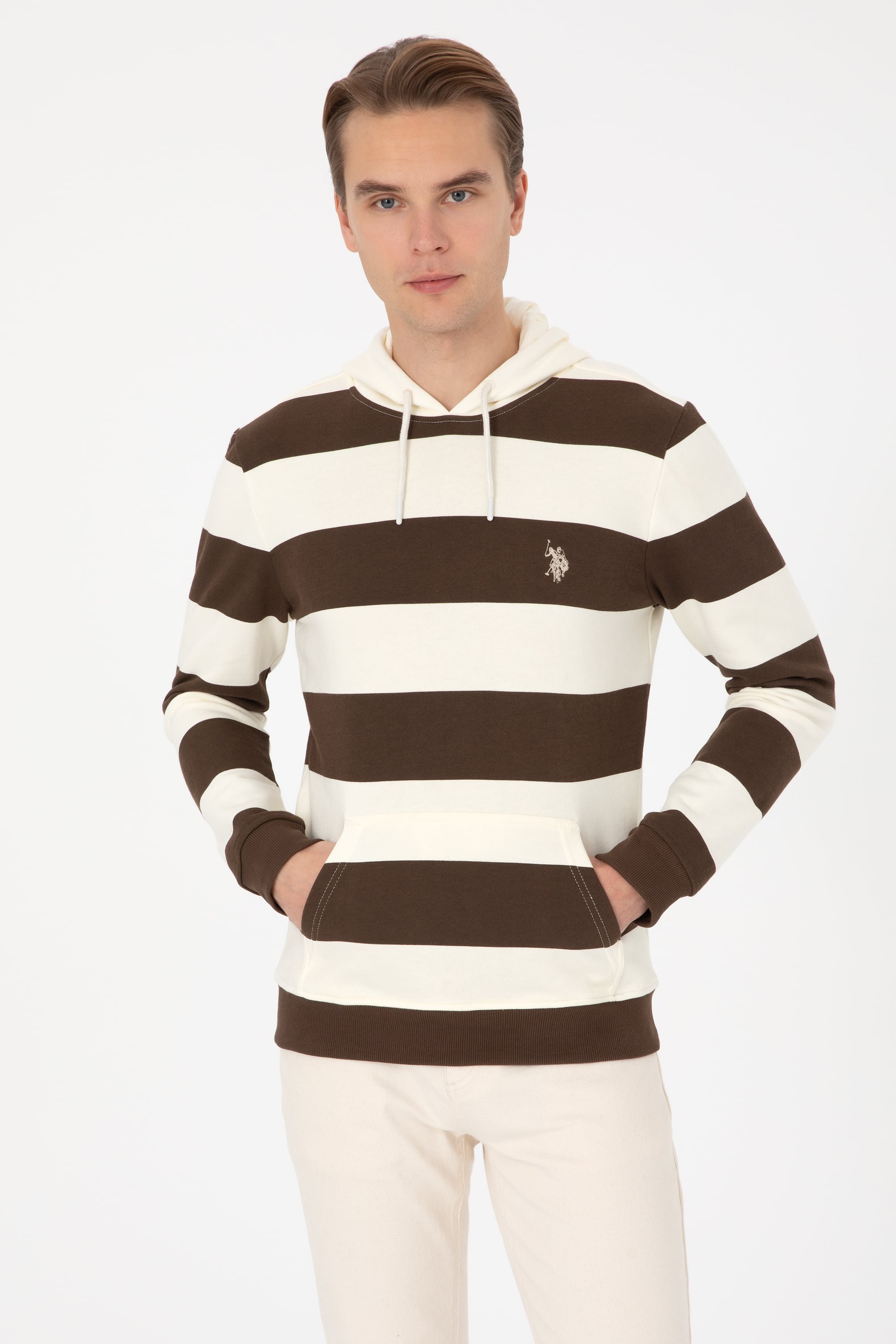 Erkek Kahverengi Sweatshirt - 50316366026