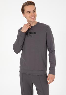 Erkek Regular Fit Bisiklet Yaka Gri Sweatshirt - 50310004001