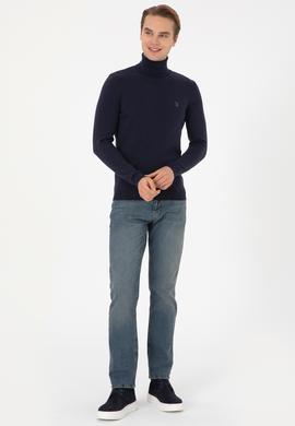 Erkek Lacivert Basic Kazak - 50313640010