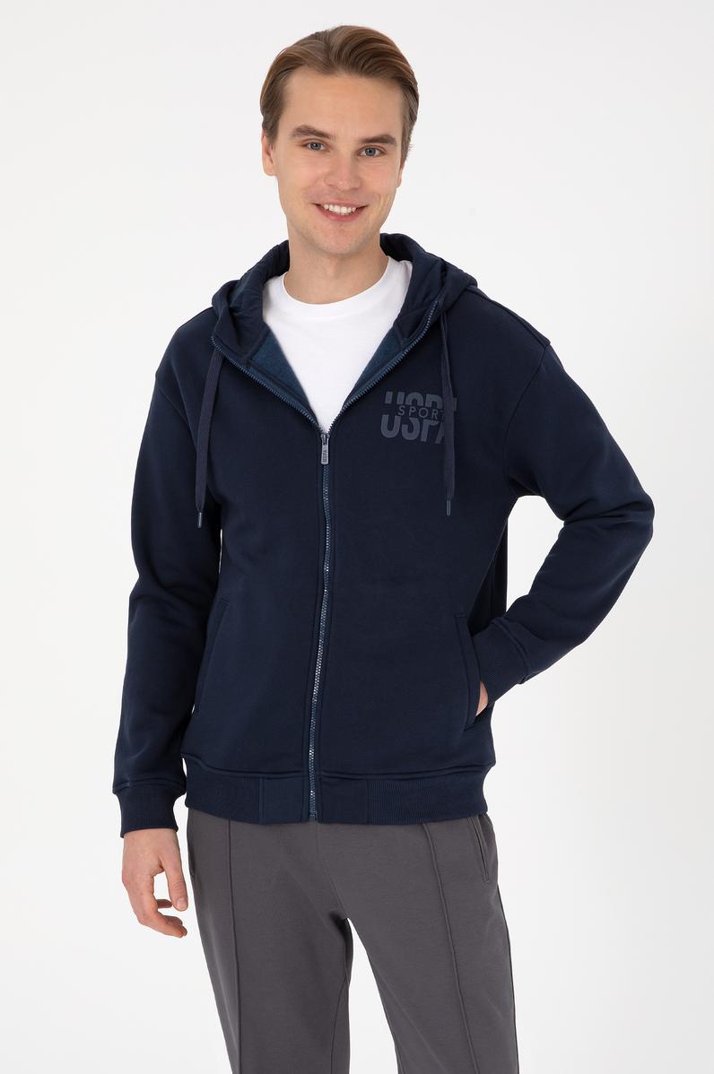 Erkek Lacivert Örme Hırka