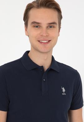 Erkek Lacivert Basic Tişört - 50307753021