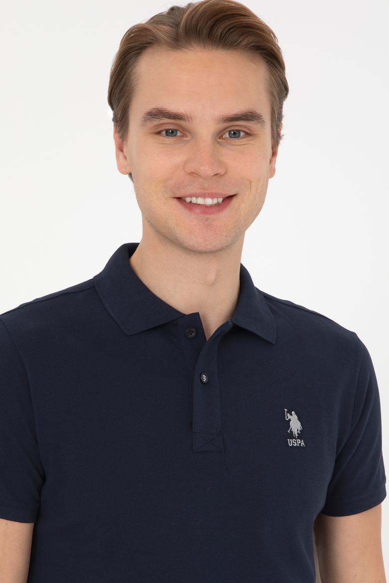 Erkek Lacivert Basic Tişört - 50307753021