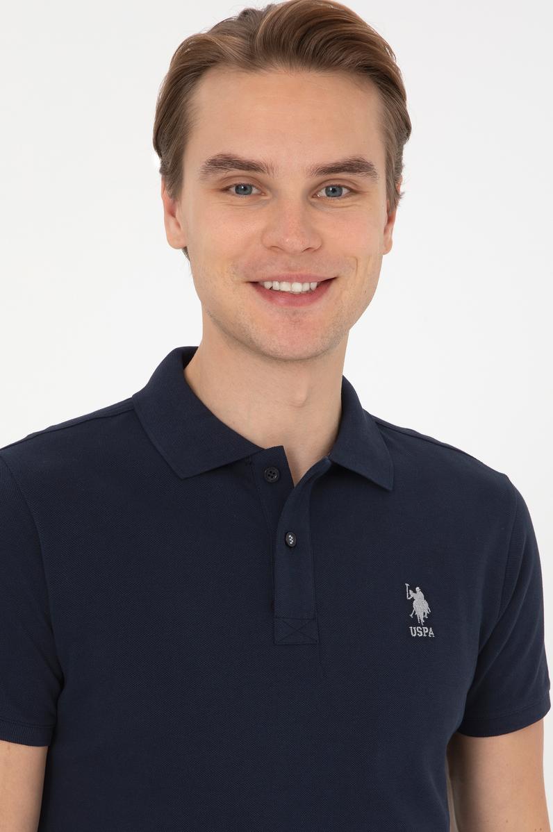 Erkek Lacivert Basic Tişört