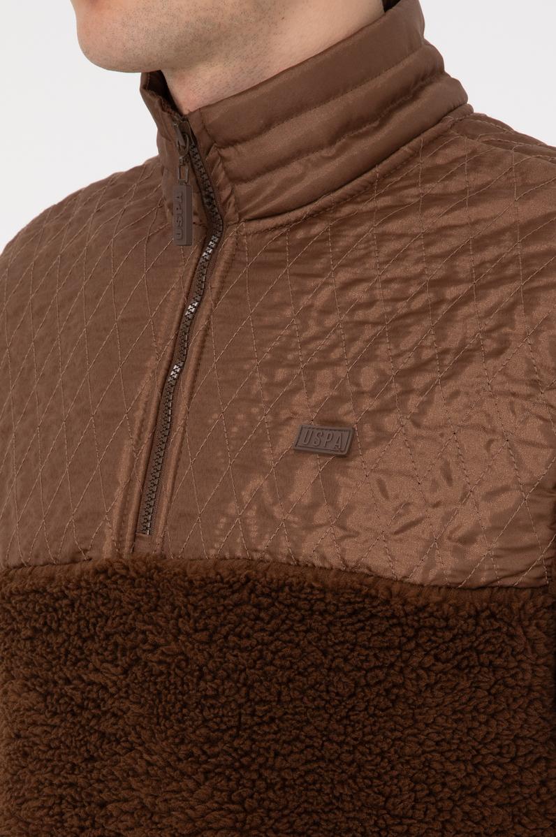 Erkek Kahverengi Sweatshirt