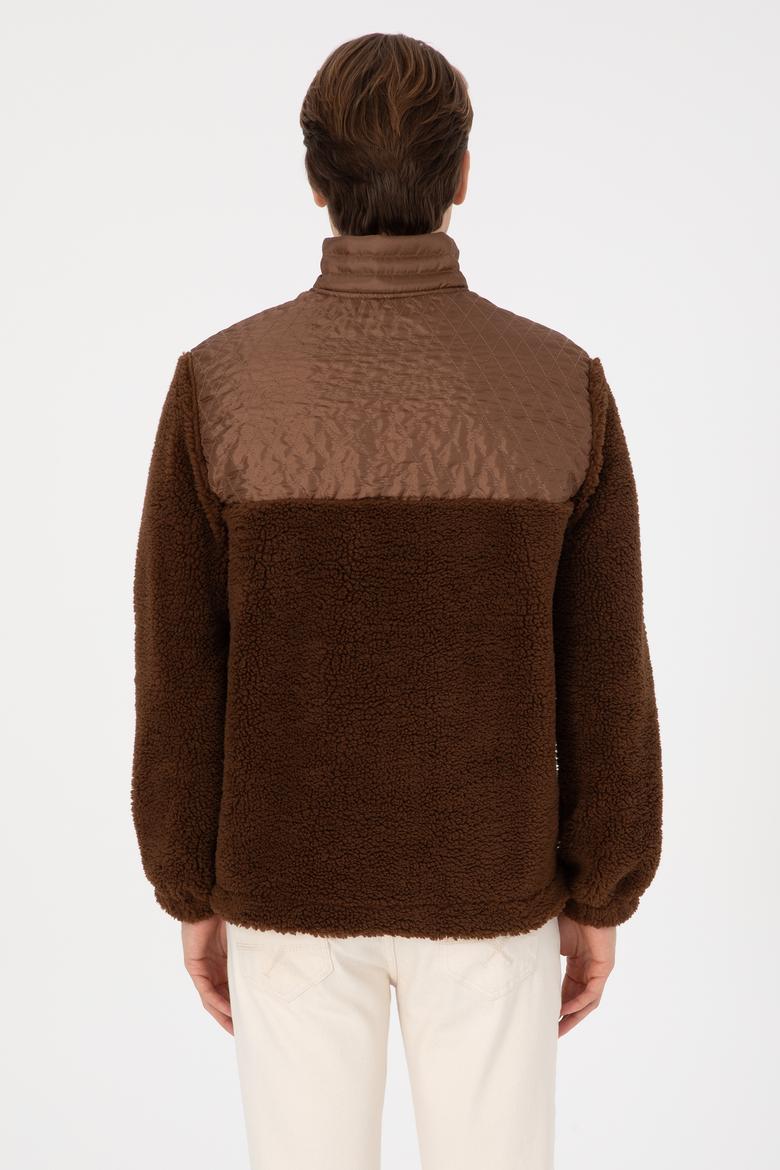 Erkek Kahverengi Sweatshirt - 50309995021