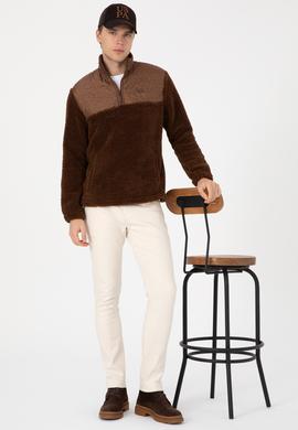 Erkek Kahverengi Sweatshirt - 50309995021