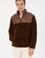Erkek Kahverengi Sweatshirt