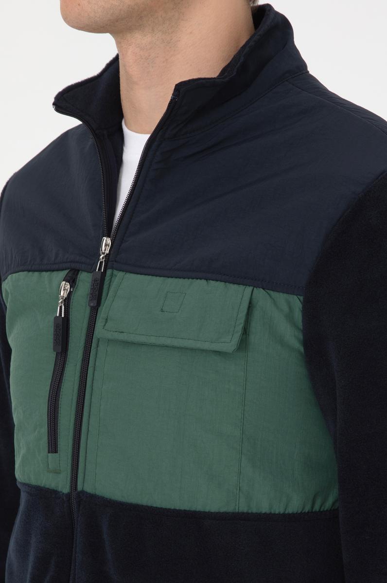 Erkek Lacivert Örme Hırka