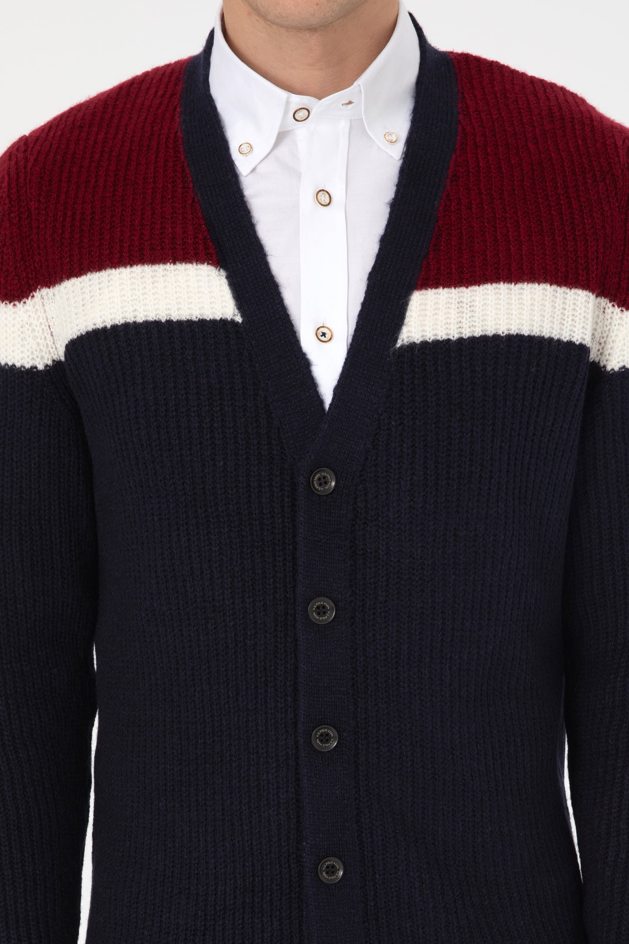 Erkek Lacivert Triko Hırka - 50315033019